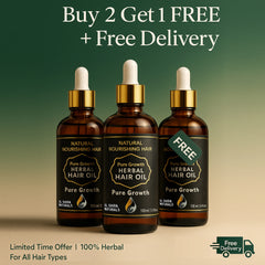 Pure Growth Herbal Hair Oil | Free Delivery