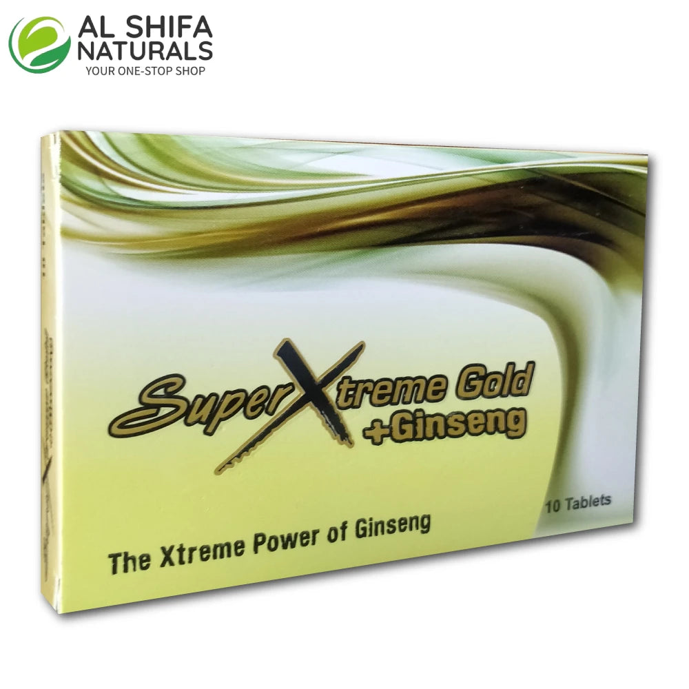 Super Xtreme Gold+Ginseng (10 Tablets)